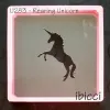 ibicci Rearing Unicorn stencil